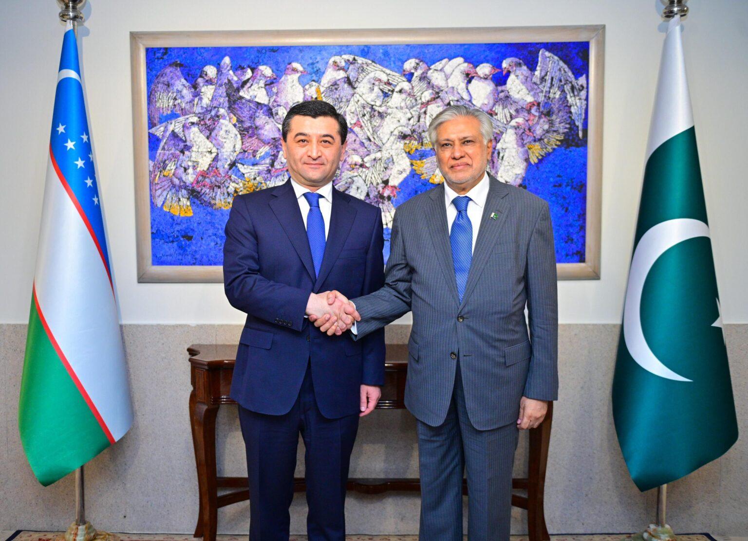 Pakistan wants to boost trade ties with Uzbekistan: Dar