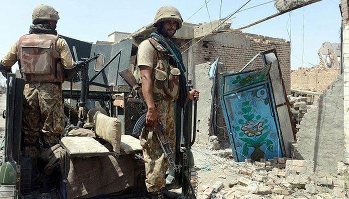 Six terrorists killed in D I Khan, N Waziristan IBOs: ISPR