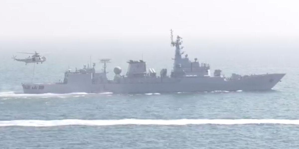 چوتھی میری ٹائم سیکورٹی ورکشاپ کے شرکاء کا نیول یونٹس کا دورہ