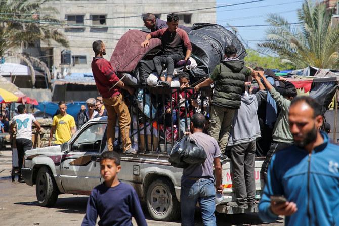 اسرائیلی آپریشن میں شدت کے باعث  80 ہزار فلسطینی رفع سے نقل مکانی کر چکے ہیں، اقوام متحدہ