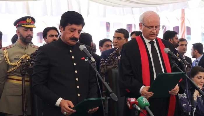 Sardar Saleem Haider Khan sworn in as Punjab governor