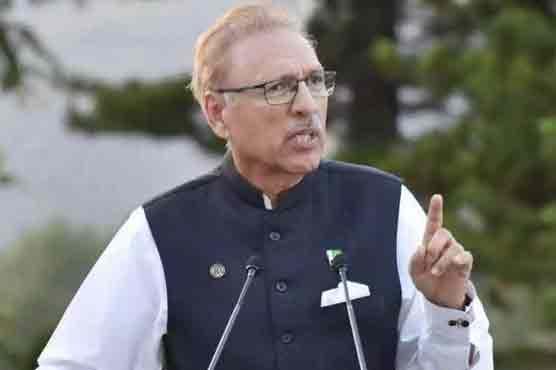 عمران خان بھاری مینڈیٹ لینے کے باوجود جیل میں ہیں، عارف علوی