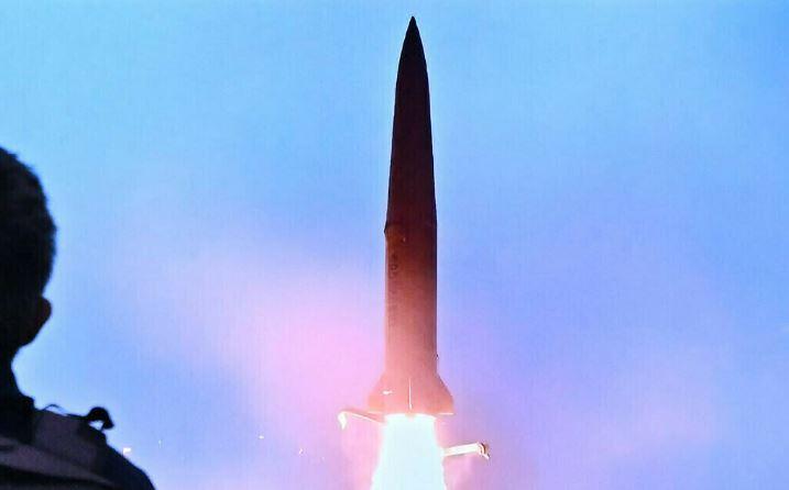 North Korea test-fires tactical ballistic missile