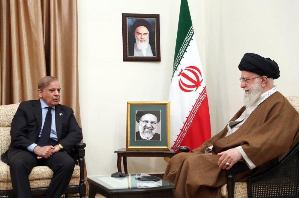 PM meets Ayatollah Seyyed Ali Khamenei, expresses condolences