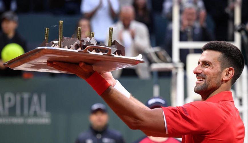 Djokovic celebrates 37th birthday with 1,100th win