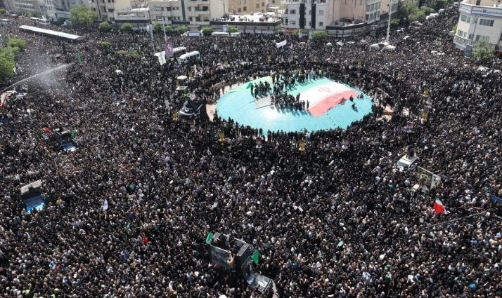 Thousands bid farewell to Iran’s Raisi ahead of burial