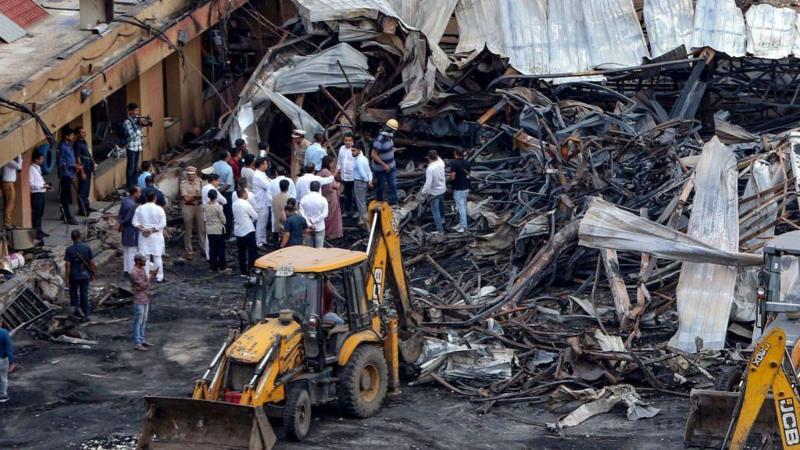 بھارت: گیمنگ زون میں آتشزدگی ،9بچوں سمیت 27 افراد ہلاک