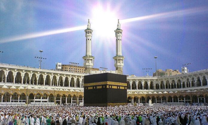 سورج کل دن 12 بج کر 18 منٹ پر خانہ کعبہ کے عین اوپر ہوگا،سعودی حکام