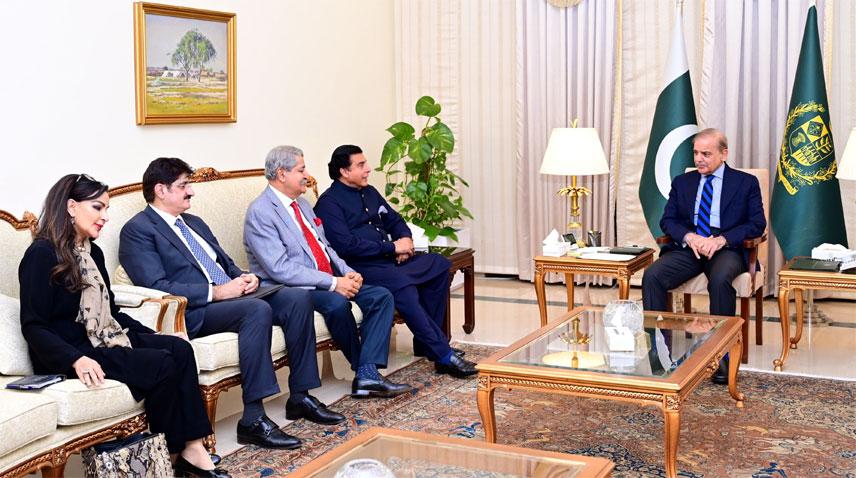 PM Shehbaz, PPP delegation discuss political situation