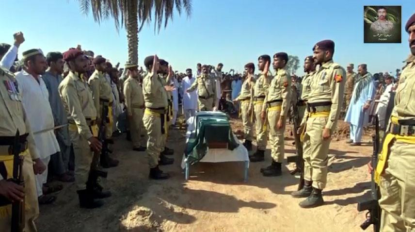 Peshawar encounter: Martyred security forces laid to rest with full military honour