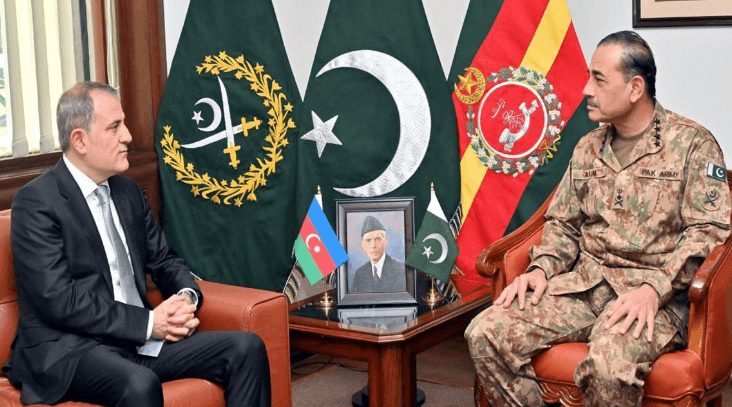 COAS, Azerbaijan’s FM discuss regional stability