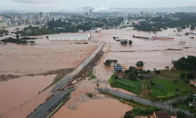 برازیل میں بارشوں اور سیلاب سے تباہی ، سینکڑوں افراد ہلاک ، لاکھوں بے گھر