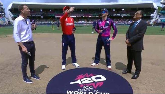 Defending T20 champions England washed out after Scotland scare