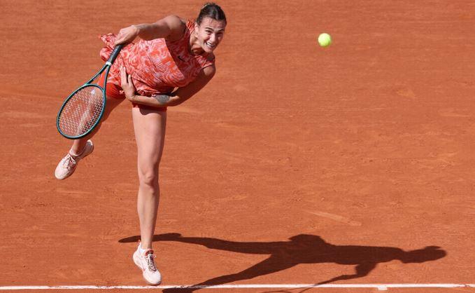 Sabalenka aims for seventh straight grand slam semi-final at French Open