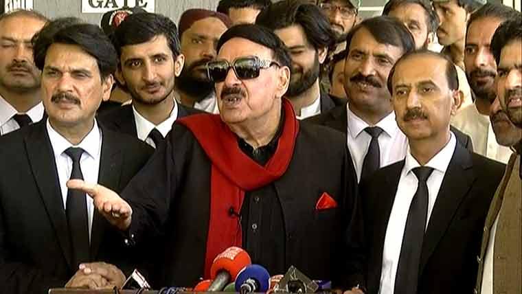 شیخ رشید کا ایک بار پھر گرفتار سیاسی کارکنوں کیلئے عام معافی کا مطالبہ