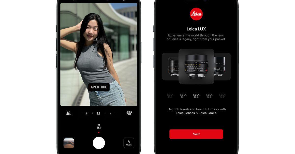 Leica’s new app lets your iPhone mimic its cameras and classic lenses