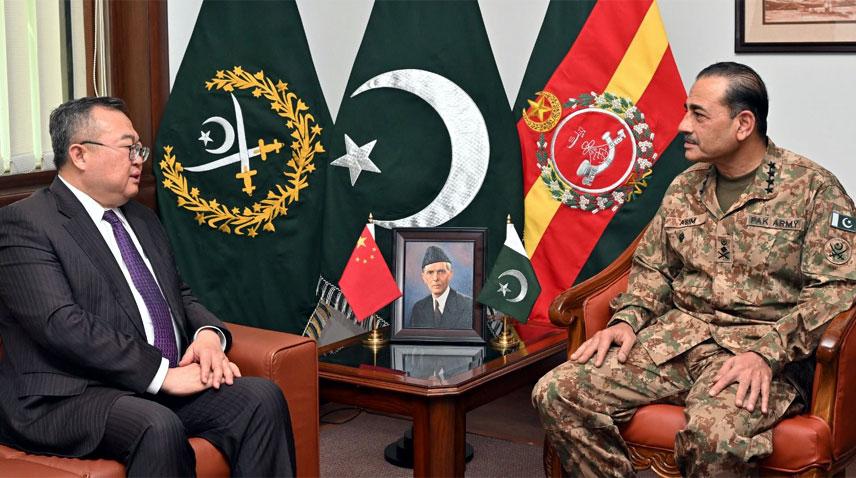 COAS reaffirms commitment to strategic partnership with China