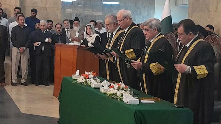 Three new SC judges take oath