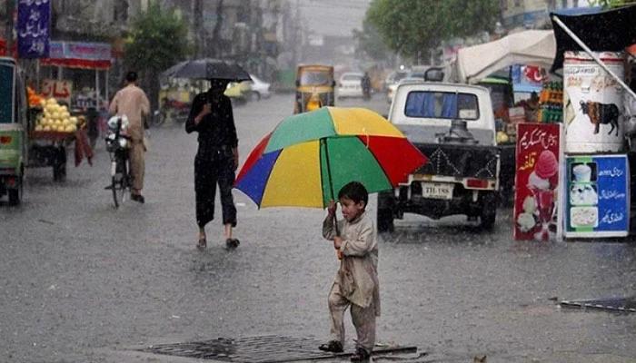 ملک کے مختلف علاقوں میں آج سے بارشوں کی پیشگوئی
