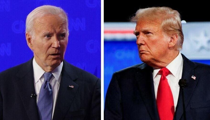 Biden falters as Trump unleashes barrage of falsehoods at first US presidential debate