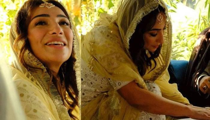 معروف ٹی وی میزبان انوشے اشرف رشتہ ازدواج میں منسلک