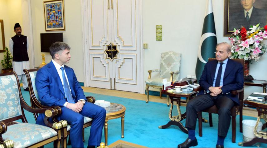 PM calls for boosting Pak-Kazakh trade, investment ties