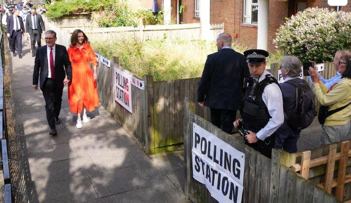 Britons begin voting in election expected to propel Labour to power