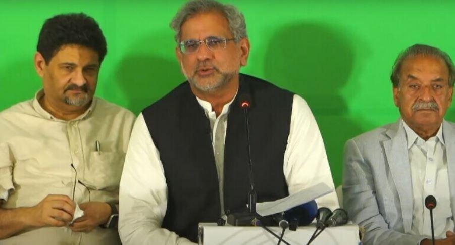 Miftah Ismail, Shahid Khaqan launch new party 'Awaam Pakistan'