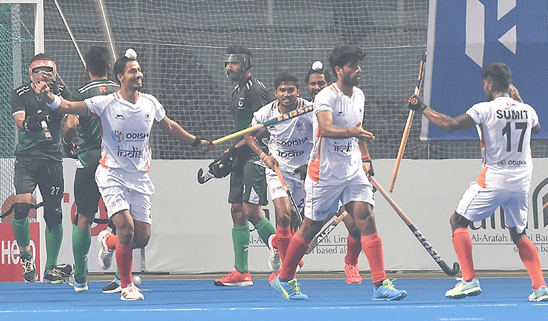 ایشین چیمپیئنز ٹرافی: بھارت نے تیسری پوزیشن کے میچ میں پاکستان کو شکست دے دی