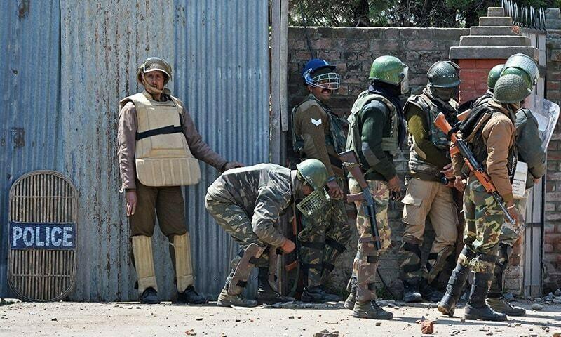 بھارت  میں ضلع کٹھووہ میں تلاشی اور محاصرے میں 50 افراد گرفتار