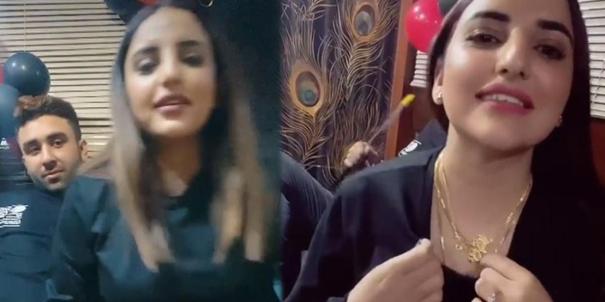 حریم شاہ  کی اپنے شوہر کے ہمراہ متنازع ویڈیو وائرل