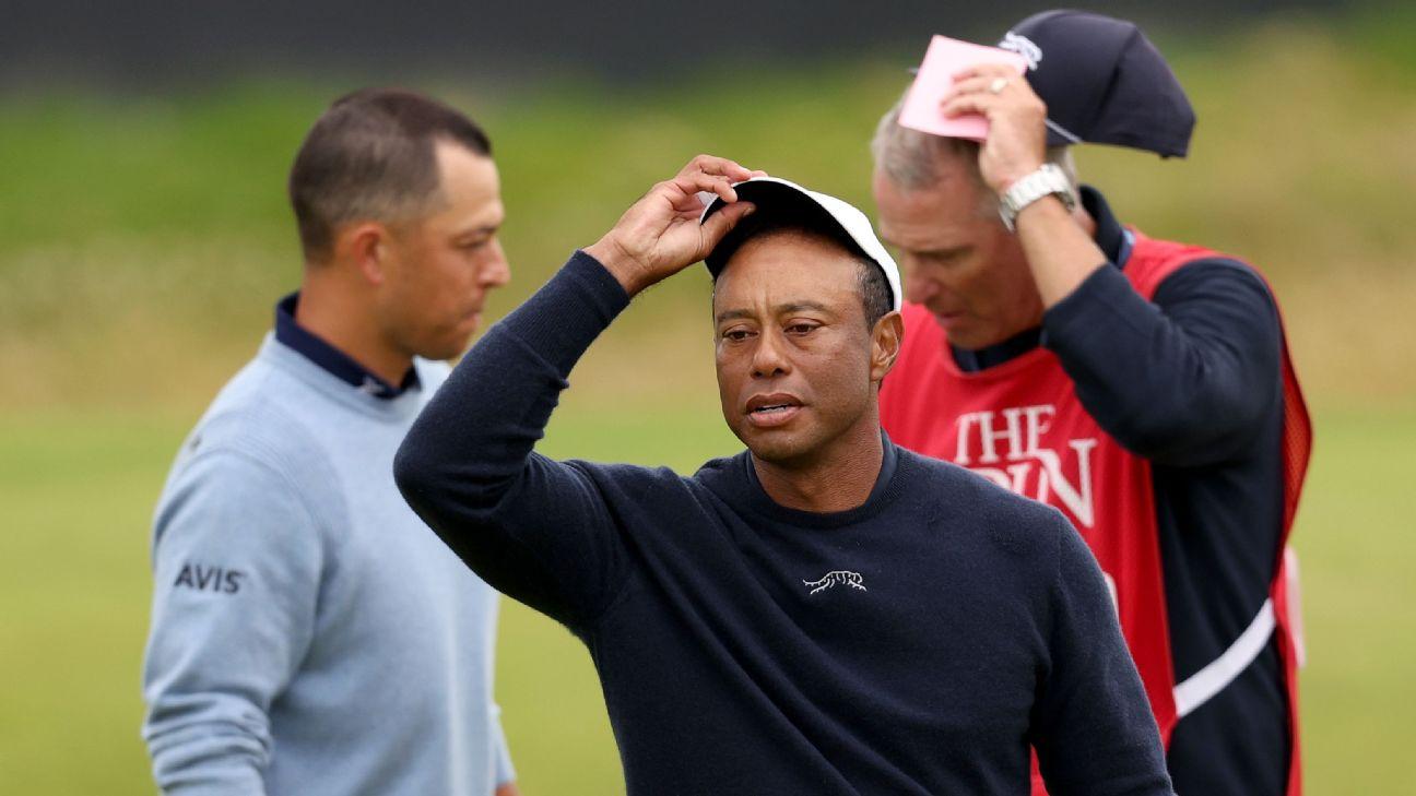 Tiger 14 over at Open, to miss another major cut