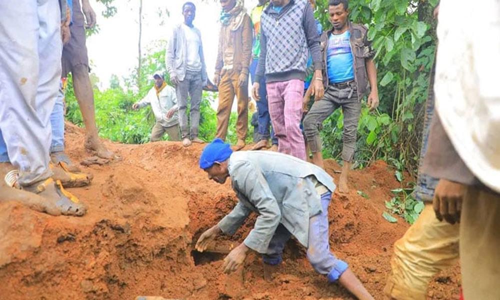 55 killed in Ethiopian landslide