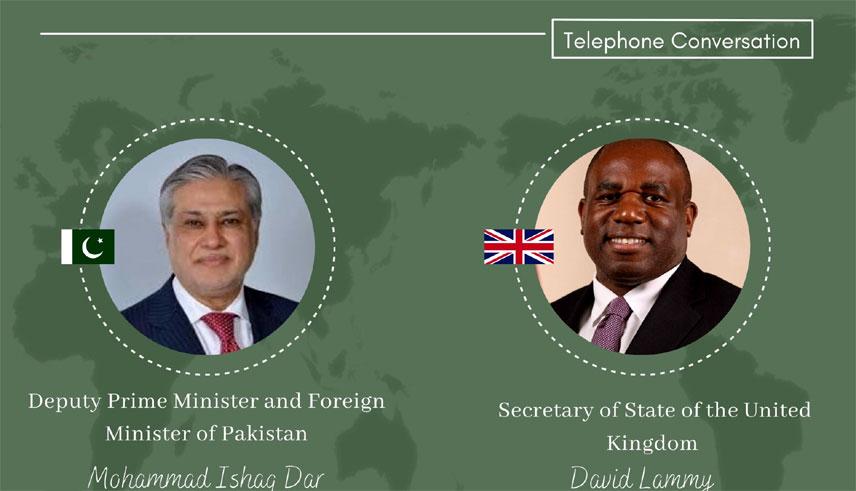 Pakistan, UK agree to enhance bilateral ties