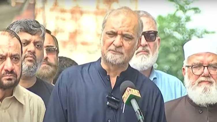 JI chief Hafiz Naeem warns to move sit-in to D-chowk