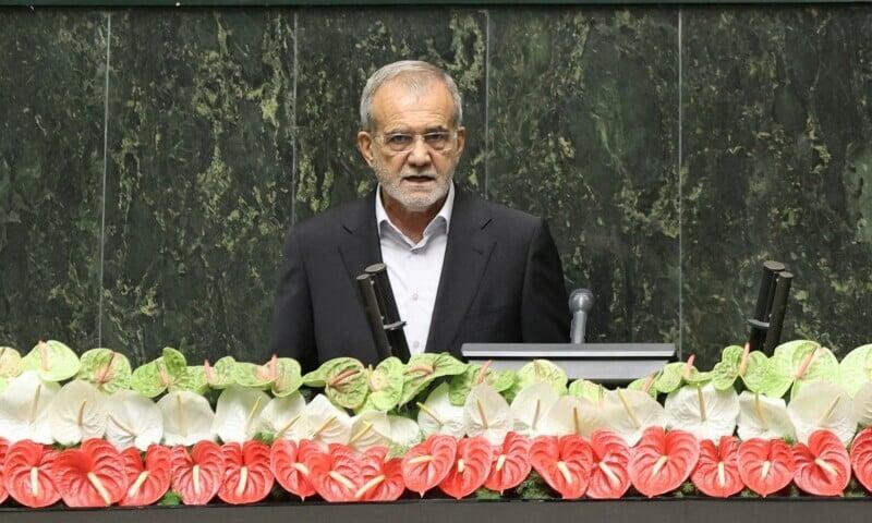 Iran’s President Pezeshkian sworn in at parliament