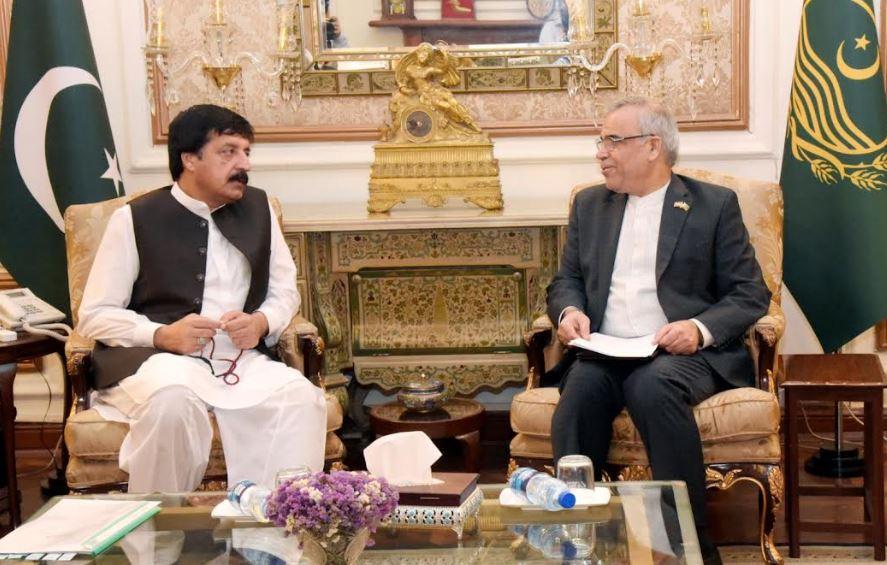 Iranian Consul General calls on Punjab Governor Haider