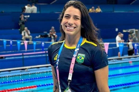 Brazilian swimmer out from Olympics for night out with boyfriend