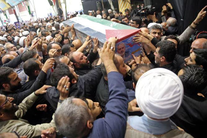 Slain Hamas leader Haniyeh buried in Qatar amid vows of revenge against Israel