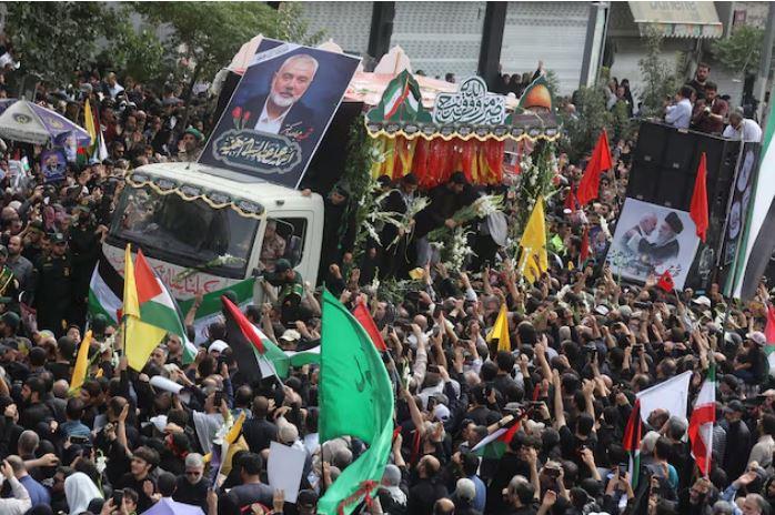 Iran says Hamas leader Haniyeh was killed by short-range projectile