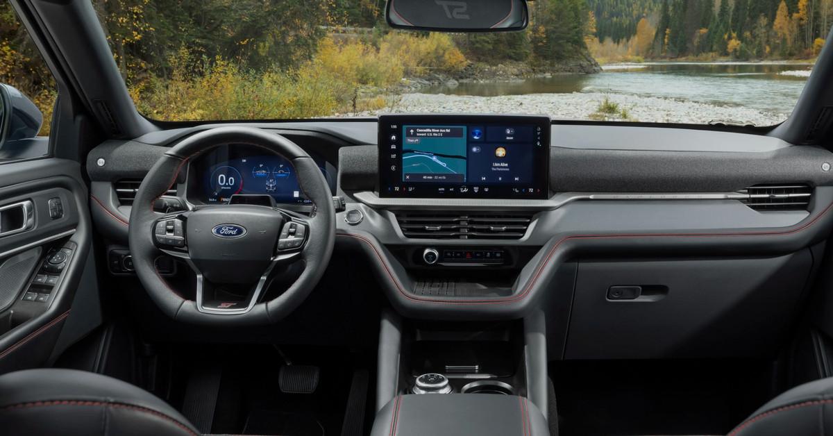 The 2025 Explorer is the first Ford to get the new Android-powered infotainment system