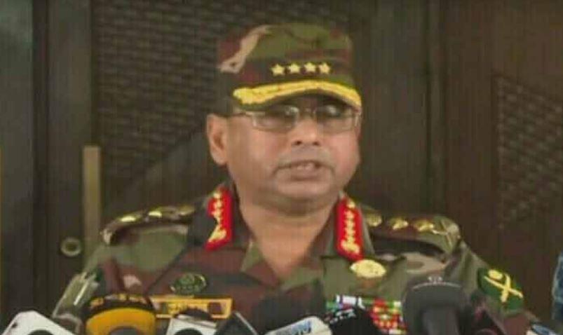 Bangladesh army chief says will 'form an interim government'