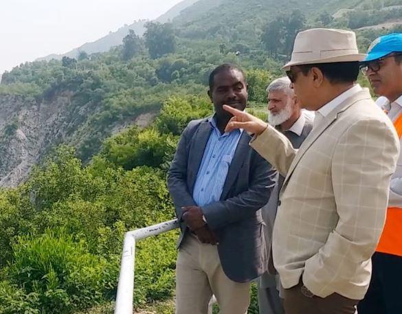 Chairman WAPDA, WB team review construction progress on Tarbela 5th Extension Project