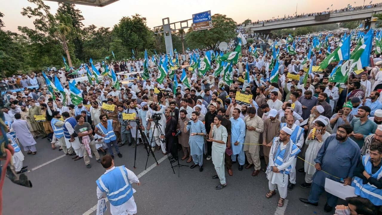 جماعت اسلامی کا لاہو میں بھی دھرنے کا اعلان