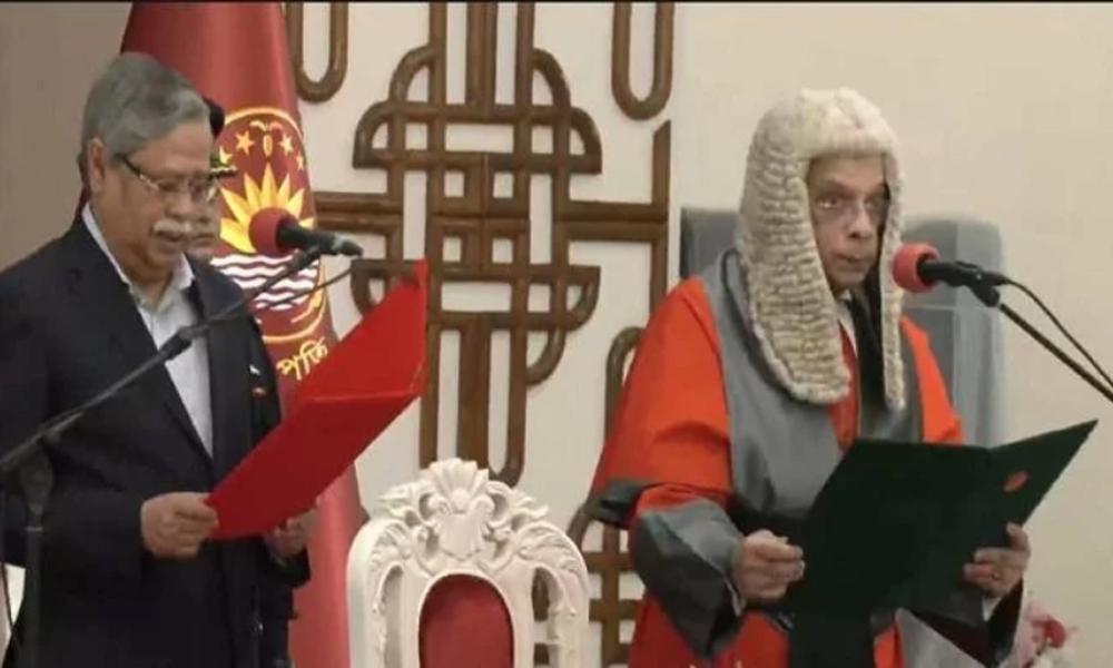 New CJ of Bangladesh takes oath