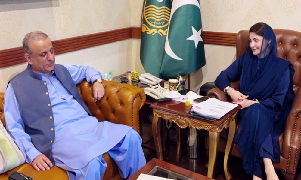 Maryam, Aleem discuss Lahore Development Project