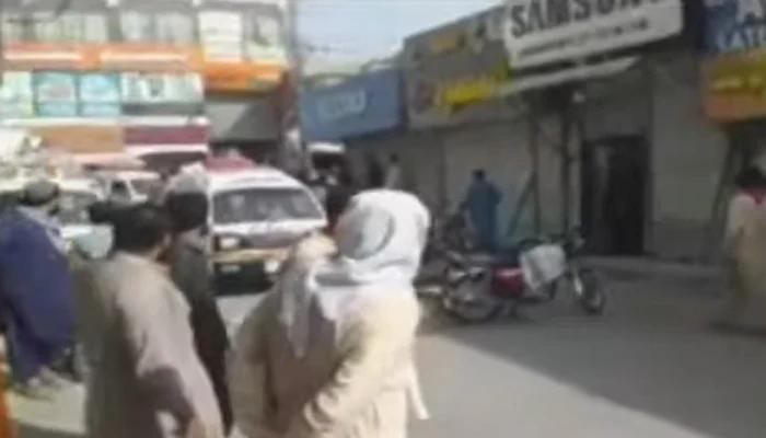 کوئٹہ کے لیاقت بازار میں دھماکہ، 7 افراد زخمی