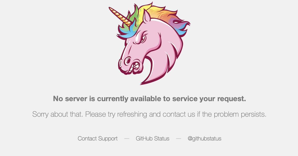 GitHub is down
