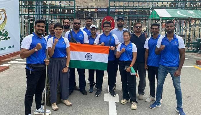 مکسڈ مارشل آرٹس ایشین چیمپئن شپ, بھارتی ٹیم پاکستان پہنچ گئی