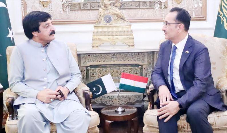 Tajikistan Ambassador Yusuf Sharifzoda calls on Punjab Governor Sardar Saleem Haider